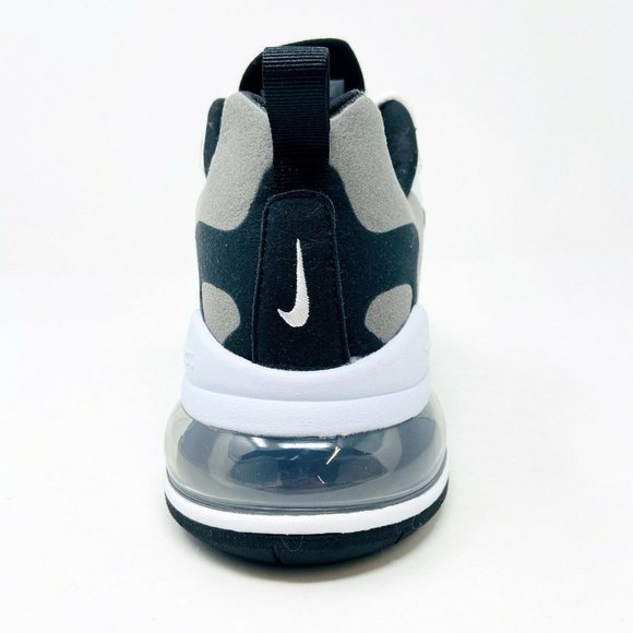 Nike Air Max 270 React White Black Pewter Mens - Picture 5 of 6